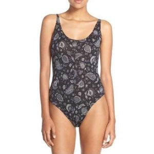 Scooped Up Paisley Bodysuit